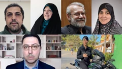 عیسی هاشمی، معصومه ابتکار، فاطمه لاریجانی، علی لاریجانی، سلیمانی افشار، یوسف عزیری