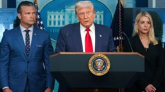 کنفرانس خبری دونالد ترامپ