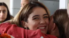 Takımın oyuncularından Zehra Güneş