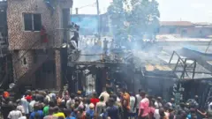 Aworan ibi ijamba naa