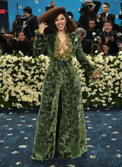 Cardi B attends no Met Gala