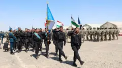 2024 йил июлида Қозоғистон ҳудудида ўтказилган "Бірлестік-2024" ҳарбий машқлари.