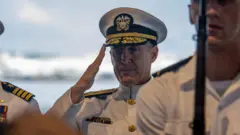 ඇමෙරිකා එක්සත් ජනපද පැසිෆික් බලඇණියේ අණදෙන නිලධාරී අද්මිරාල් ස්ටීව් “වෙබ්” කේලර් 