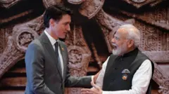 ટ્રુડો અને મોદી