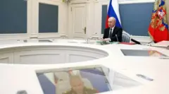 State TV showed the defence minister recounting the tests to Vladimir Putin
