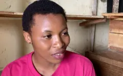 Claudine Iradukunda ni umwe mu bana benshi  bavutse ku babyeyi bafashwe ku  ngufu mu gihe cya jenoside 
