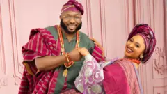 Olakunle and Rosy dey smile