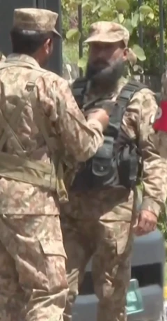 ماموران امنیتی در سطح شهر اسلام‌آباد پاکستان