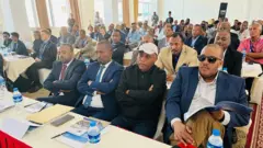 ሚኒስተር ዲኤታ ኣቶ ታዬ ደንደኣ፡ ፕረዚደንት ግዝያዊ ምምሕዳር ኣቶ ጌታቸው ረዳን ዝርከብዎም ተሳተፍቲ 