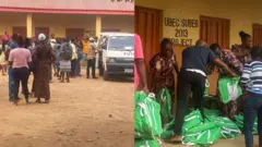 Aworan awọn oṣiṣẹ ajọ eleto idibo Ondo