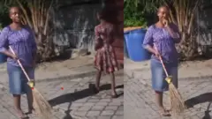 Aworan iya ati ọmọ to n gbalẹ