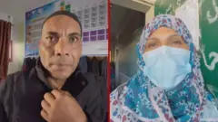 إسلام ابو رقعة وزوجته
