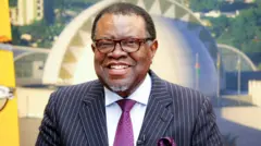 President Huge Geingob