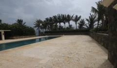 Piscina da casa de Epstein