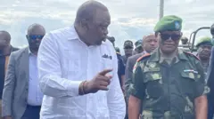 U﻿huru Kenyatta (ibumoso) ageze i Goma kuwa kabiri