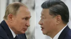 Ông Tập Cận Bình và ông Putin