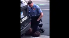 Screen grab of video posted on Facebook