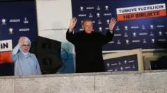 Emine Erdoğan ve Recep Tayyip Erdoğan 