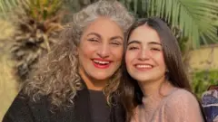 گل رعنا اپنی بہو میرب علی کے ساتھ