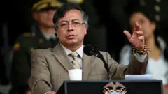 El presidente de Colombia, Gustavo Petro, en Bogotá, el 13 de noviembre de 2025.