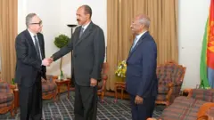 Ergamaa Addaa UN pirezidant Isaayyaas waliin