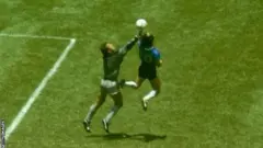 Maradonin gol rukom protiv Engleske 