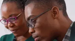 Aworan awọn ololufẹ meji