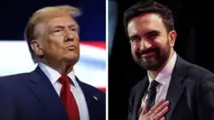 Daqiiqado uun ka dib markii Zohran Mamdani uu ku guulaystay dagaalkiisii uuk u noqonayey duqa magaalada New York, xidiga siyaasadeed ee soo kacaysa waxa uu diiradda saaray  ku dagaalkiisa xiga ee madaxweynaha Maraykanka