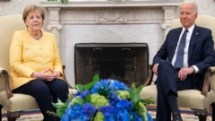Канцлерь Ангела Меркель менен президент Жо Байден