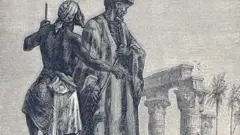 رسم لابن بطوطة خلال زيارته لمصر