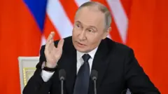 Madaxweynaha Ruushka Vladimir Putin