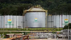 Refinaria da Petrobras.