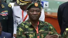 Nigeria Chief of Defence Staff, General Christopher Musa bin dey tok for one Ecowas Security meeting for 2023 for Abuja