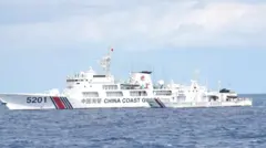 ความขัดแย้งในทะเลจีนใต้ระหว่างจีนกับฟิลิปปินส์กำลังมีมากขึ้น 