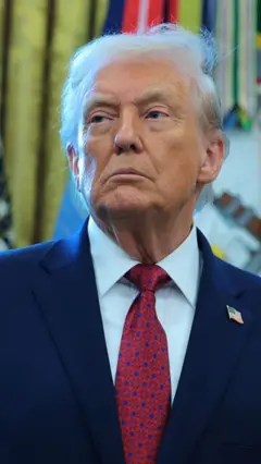 Donald Trump in suit