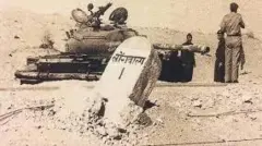 ਲੌਂਗੇਵਾਲਾ ਦੇ ਨੇੜੇ ਟੈਂਕ