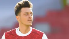 Arsenal midfielder Mesut Ozil