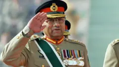 General Pervez Musharraf wahoze ayobora Pakistan