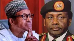 Ààrẹ Muhammadu Buhari àti Sani Abacha 