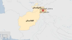 نقشه افغانستان