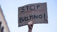 Foto ilustrasi kampanye anti-perundungan.