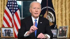 جو بایدن در آخرین نطق خود در مقام ریاست جمهوری 