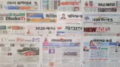 আজ ঢাকা থেকে প্রকাশিত বিভিন্ন পত্রিকা