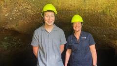 Jaxon Ingold y Kate Lewis.