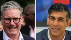 كير ستارمر وريشي سوناك