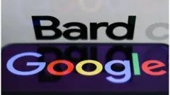 Logos da Bard e do Google