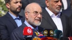 قاليباف من بغداد: "دول المنطقة وحدها يجب أن تحدد نظامها السياسي"