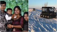 సరిహద్దు దాటేందుకు పటేల్ కుటుంబం 11 గంటల పాటు గడ్డకట్టే చలిలో నడక సాగించిందని కొంతమంది చెబుతున్నారు