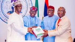 President Tinubu, Fubara and Ribadu hold 