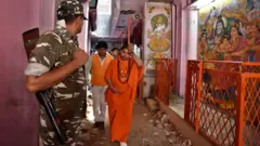 এই মন্দিরেই হামলা চালানো হয়েছিল বলে অভিযোগ